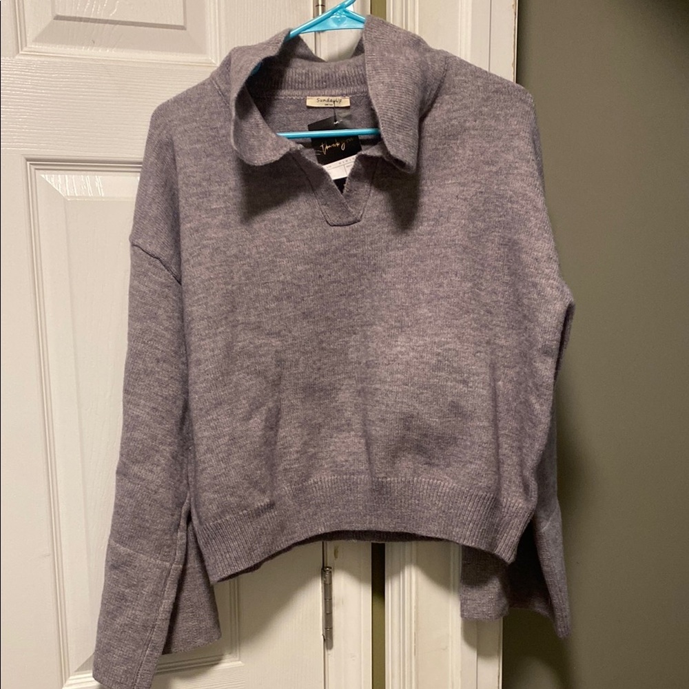 Gray Sweater